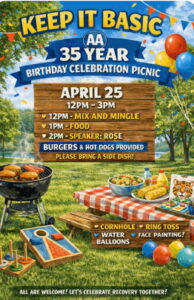 KEEP IT BASIC's 35th Year Anniversary Cookout [SPEAKER our own ROSE S.) @ North East Creek Park